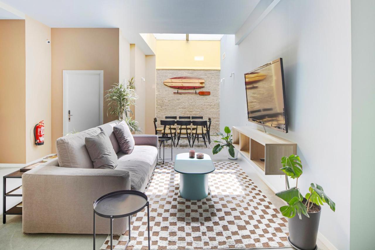 Apartamento 2 Hab En Malvarrosa A Metros De La Playa, Con Terraza Y Zonas Comun 3D فالنسيا المظهر الخارجي الصورة